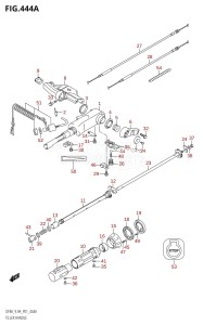 DF9.9A From 00994F-010001 (P01)  2010 drawing TILLER HANDLE (DF8A,DF9.9A)