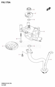 DF200 From 20002F-810001 (E01 E40)  2018 drawing OIL PUMP