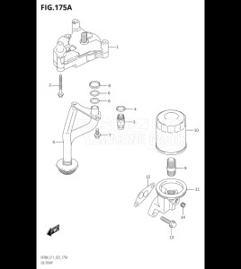 09003F-040001 (2020) 90hp E01 E40-Gen. Export 1 - Costa Rica (DF90ATH) DF90A drawing OIL PUMP