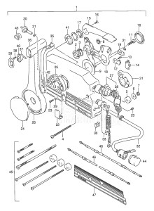 DT150 From 15001-131001 ()  1991 drawing REMOTE CONTROL (MODEL:93~00)