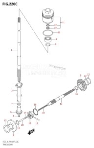 DT25 From 02503K-710001 (P36-)  2017 drawing TRANSMISSION (DT30:P40)