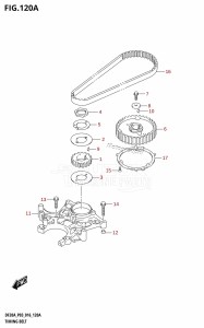 DF20A From 02002F-610001 (P03)  2016 drawing TIMING BELT