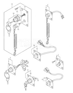 DF 115 drawing Switch (2001 to 2004)