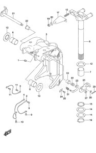 Outboard DF 90A drawing Swivel Bracket