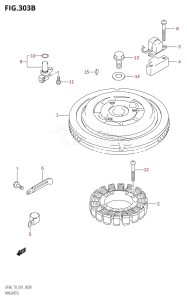 DF60 From 06001F-031001 (E11 E1-)  2013 drawing MAGNETO (K1,K2,K3,K4,K5,K6,K7,K8,K9)