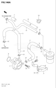 11501F-371001 (2003) 115hp E01 E40-Gen. Export 1 - Costa Rica (DF115TK3  DF115WTK3) DF115T drawing FUEL PUMP ((DF90T,DF115T):(K1,K2,K3,K4,K5,K6))