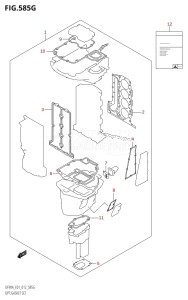 DF80A From 08002F-310001 (E40)  2013 drawing OPT:GASKET SET (DF90A:E01)