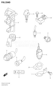 02002F-040001 (2020) 20hp P01 P40-Gen. Export 1 (DF20A  DF20AR  DF20AT  DF20ATH) DF20A drawing SENSOR / SWITCH (DF9.9BTH,DF20ATH)