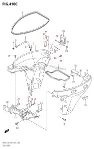 DF8A From 00801F-310001 (P01)  2013 drawing SIDE COVER (DF9.9A:P01)