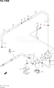 17501Z-680001 (2006) 175hp E01-Gen. Export 1 (DF175ZK6) DF175Z drawing FUEL PUMP (E01:(K10,011),E40)