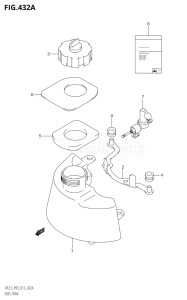 00252F-210001 (2012) 2.5hp P03-U.S.A (DF2.5) DF2.5 drawing FUEL TANK