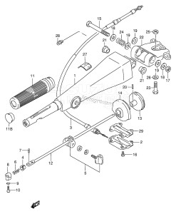 DT60 From 06002-861001 ()  1998 drawing HANDLE (DT60WM /​ WQ)