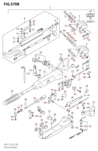 DF115Z From 11502Z-010001 (E01)  2010 drawing OPT:TILLER HANDLE (K4,K5,K6,K7,K8,K9,K10,011)