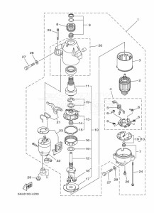 FL200CETX drawing STARTER-MOTOR