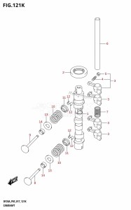 DF9.9B From 00995F-710001 (P03)  2017 drawing CAMSHAFT (DF20ATH:P03)