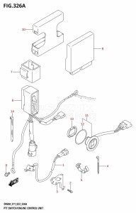 DF50A From 05003F-340001 (E01)  2023 drawing PTT SWITCH /​ ENGINE CONTROL UNIT ((DF40A,DF40ATH,DF40AST,DF50A,DF50ATH,DF60A,DF60ATH,DF50AVT,DF60AVT,DF40ASVT,DF50AVTH,DF60AVTH):(020,021,022))