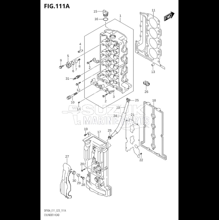 CYLINDER HEAD (SEE NOTE)