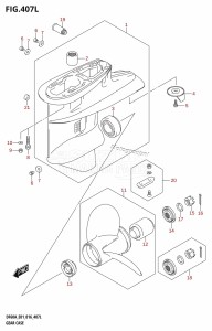 DF60A From 06003F-610001 (E01 E40)  2016 drawing GEAR CASE (DF60ATH:E01)