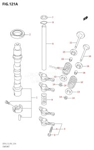 DF9.9 From 00992F-680001 (P01)  2006 drawing CAMSHAFT