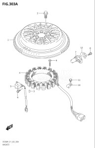 20003P-040001 (2020) 200hp E01 E03 E40-Gen. Export 1 - USA (DF200AP  DF200AP) DF200AP drawing MAGNETO