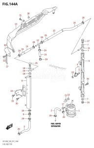 DF150 From 15002Z-910001 (E40)  2019 drawing FUEL INJECTOR