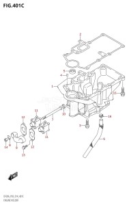 DF20A From 02002F-410001 (P03)  2014 drawing ENGINE HOLDER (DF9.9BT:P03)