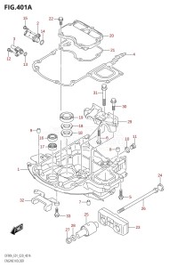 DF100B From 10004F-340001 (E01 E40)  2023 drawing ENGINE HOLDER (DF70A,DF90A,DF100B)