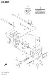 DF8A From 00801F-040001 (E01)  2020 drawing CLAMP BRACKET (DF8A,DF9.9A)