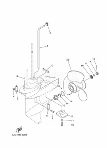 FT9-9GEPL drawing LOWER-CASING-x-DRIVE-2