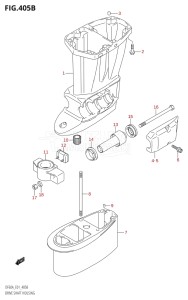 04004F-110001 (2011) 40hp E34-Italy (DF40AST) DF40A drawing DRIVE SHAFT HOUSING (DF40AQH,DF40AT,DF50AT,DF50ATH,DF60AQH,DF60AWQH)