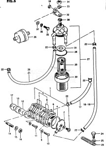 DT16 From 1602-100001 ()  1988 drawing FUEL PUMP