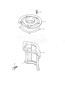 Outboard DT 40 drawing Oil Seal Housing