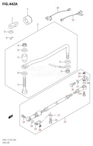 DF90 From 09001F-880001 (E03)  2008 drawing DRAG LINK