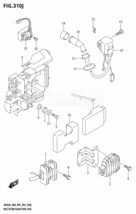 DF25A From 02504F-510001 (P01)  2015 drawing RECTIFIER /​ IGNITION COIL (DF30AQ:P01)