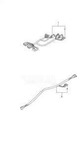 Outboard DF 150 drawing Harness (2) (Model: TG/ZG)