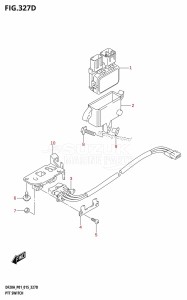 DF9.9B From 00995F-510001 (P01)  2005 drawing PTT SWITCH (DF20ATH:P01)