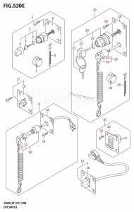 DF40A From 04003F-710001 (E01)  2017 drawing OPT:SWITCH (DF60A:E40)