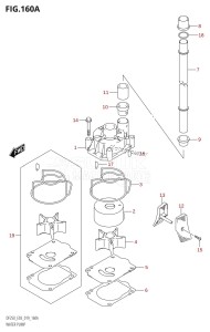 DF225T From 22503F-910001 (E03)  2019 drawing WATER PUMP (DF225T,DF225Z,DF250T,DF250Z)