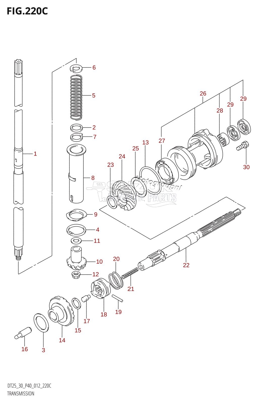 TRANSMISSION (DT30R:P40)