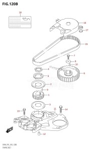 DF9.9A From 00994F-240001 (P01)  2022 drawing TIMING BELT (DF8AR,DF9.9AR)