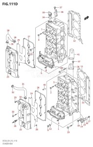 DF200 From 20002F-310001 (E01 E40)  2013 drawing CYLINDER HEAD (DF200Z:E40)