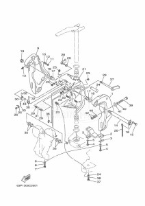 F150AETX drawing FRONT-FAIRING-BRACKET