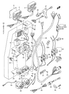 DT140 From 14002-608049 ()  1986 drawing ELECTRICAL