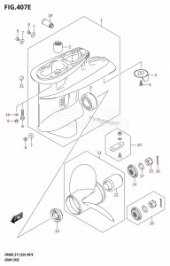 DF50AVT From 05004F-440001 (E03)  2024 drawing GEAR CASE (DF60A)