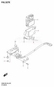 DF20A From 02002F-610001 (P03)  2016 drawing PTT SWITCH (DF20ATH:P03)