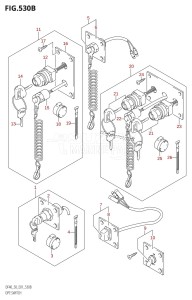 DF40 From 04001F-680001 (E01)  2006 drawing OPT:SWITCH (K5,K6,K7,K8,K9,K10)