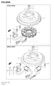 00994F-010001 (2010) 9.9hp P01-Gen. Export 1 (DF9.9AK10  DF9.9ARK10) DF9.9A drawing MAGNETO