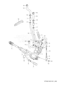 DT25C From 02507-031001 ()  1991 drawing OIL PUMP