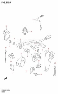 DF40A From 04004F-110001 (E34-Italy)  2011 drawing SENSOR