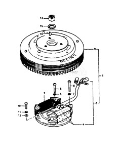 DT9.9 From C-10001 ()  1982 drawing MAGNETO 2 (DT20 (D,F) E13, DT25 (F) E13)